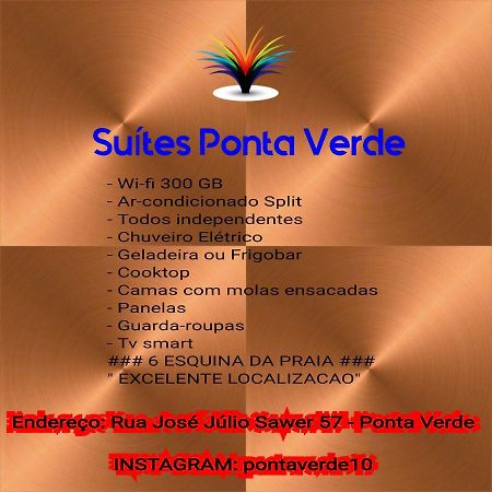 Suites Na Ponta Verde Maceió Eksteriør billede